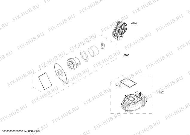 Схема №3 AC6250 ufesa ♥ Planet с изображением Крышка для мини-пылесоса Bosch 00624421