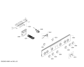 Схема №4 HR74W220T с изображением Фронтальное стекло для плиты (духовки) Siemens 00249380