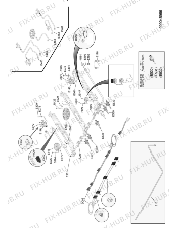 Схема №4 ACM 244/IX с изображением Клавиша для духового шкафа Whirlpool 482000017252