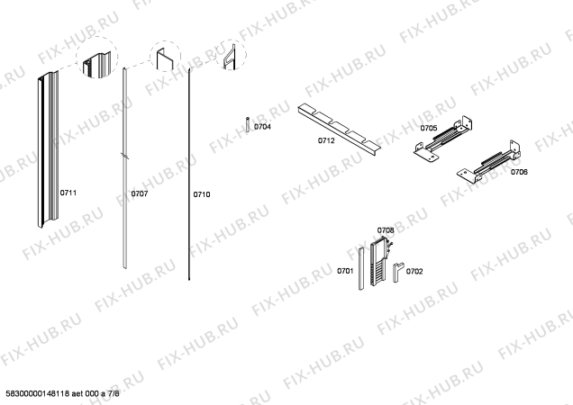 Схема №5 CIB36MIER1 KF 1901 SF с изображением Плата для холодильника Bosch 00248995