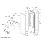 Схема №6 KBULT3665E с изображением Крышка для посудомоечной машины Bosch 00680879
