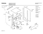 Схема №1 SN24322DK с изображением Панель для электропосудомоечной машины Siemens 00289763