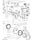 Схема №2 AWO/D 7508 с изображением Модуль (плата) для стиралки Whirlpool 480111100432