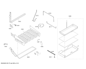 Схема №7 KBURT3655E с изображением Держатель для электропосудомоечной машины Bosch 00423290