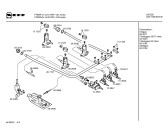 Схема №4 J2442W0 PRIMA 45 с изображением Газовый кран для духового шкафа Bosch 00153847