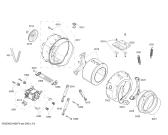 Схема №3 WAP202C00W Maxx 7.5 с изображением Рама люка для стиральной машины Bosch 00707917