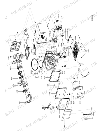 Схема №1 PCMF 322225 X с изображением Тарелка для микроволновки Whirlpool 482000003009
