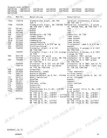 Схема №13 EB738100 с изображением Втулка для плиты (духовки) Bosch 00321734