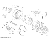 Схема №4 WLK2027APL с изображением Шина для стиральной машины Bosch 00707963