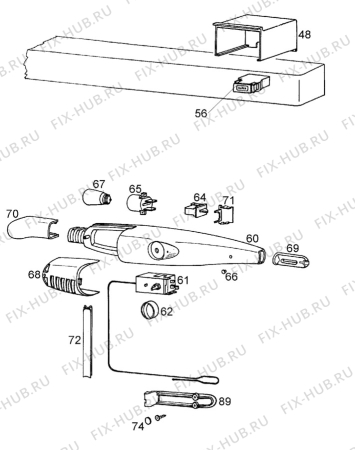 Взрыв-схема холодильника Zanussi ZK20/10-1R - Схема узла Electrical equipment 268