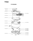 Схема №1 FF102832/6M с изображением Рукоятка для электрофритюрницы Tefal SS-991056