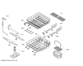 Схема №5 SGI43A65 с изображением Вкладыш в панель для посудомойки Bosch 00425975