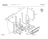 Схема №5 SN730341 с изображением Рамка для посудомойки Bosch 00054950