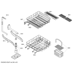 Схема №5 SGS43F62EU с изображением Передняя панель для посудомойки Bosch 00706978