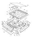 Схема №5 10592G (F031905) с изображением Обшивка для электропечи Indesit C00240501