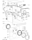 Схема №2 AWO/D 45105 с изображением Обшивка для стиральной машины Whirlpool 481245310547