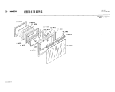 Схема №3 HB7300 с изображением Дверь для плиты (духовки) Bosch 00116832