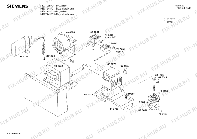 Схема №4 HE77220 с изображением Панель для плиты (духовки) Siemens 00270306