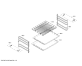 Схема №4 HBA30B560C с изображением Панель управления для плиты (духовки) Bosch 00670976