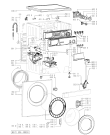Схема №1 AWM 5065 с изображением Переключатель (таймер) для стиралки Whirlpool 481228219683
