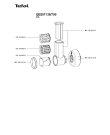 Схема №1 QB207138/700 с изображением Элемент корпуса для кухонного измельчителя Tefal MS-5A16489