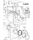 Схема №1 WA VIENNA 1200 с изображением Обшивка для стиральной машины Whirlpool 481245211837