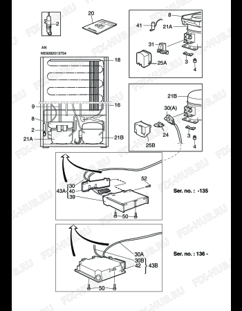 Взрыв-схема холодильника Aeg S3274-7KG - Схема узла C10 Cold, users manual