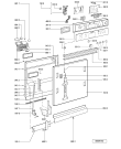 Схема №1 GSIP 6598/1 WS с изображением Панель для посудомойки Whirlpool 481245372951
