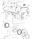 Схема №2 WAK 4500 с изображением Декоративная панель для стиральной машины Whirlpool 480111102362