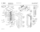 Схема №1 GSL2117CH с изображением Передняя панель для холодильника Bosch 00297130