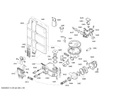 Схема №4 SGI84M15 с изображением Передняя панель для посудомойки Bosch 00446049