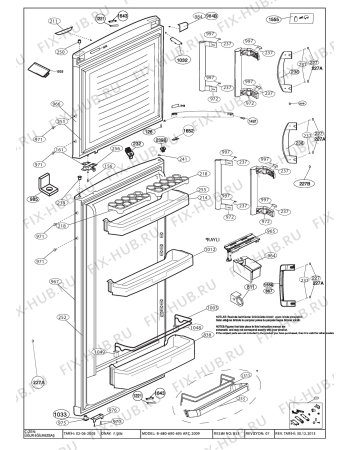 Схема №6 DS145120 (7251948713) с изображением Преобразователь для холодильной камеры Beko 4121077186