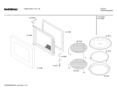 Схема №2 EM203130 с изображением Панель управления для микроволновой печи Bosch 00268390