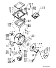 Схема №2 AWT 2359 с изображением Обшивка для стиральной машины Whirlpool 481245214679