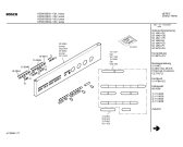 Схема №4 HEN870B с изображением Панель управления для плиты (духовки) Bosch 00295364