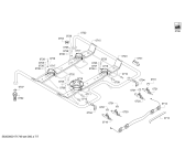 Схема №6 HGD74W255N с изображением Столешница для плиты (духовки) Bosch 00711979