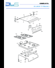 Схема №3 PEMA 664 C с изображением Накладка для плиты (духовки) DELONGHI 08335600A
