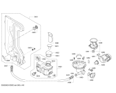 Схема №1 SMS40M66EU с изображением Инструкция по эксплуатации для посудомойки Bosch 00380104