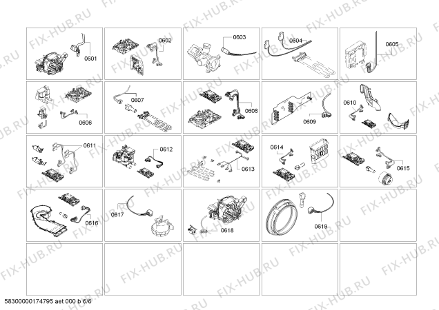 Схема №3 WVH305691W Bosch с изображением Панель управления для стиралки Bosch 00749657