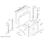 Схема №5 HBG23B460R H.BO.NP.L2D.IN.GLASS.B4/.N.E0_C/// с изображением Часы для плиты (духовки) Bosch 00659998