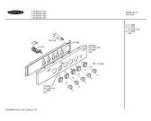 Схема №4 T-31307 с изображением Панель для духового шкафа Bosch 00355860