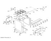 Схема №3 FSK14K25NF CAPRI II GN с изображением Информации о запчасти для плиты (духовки) Bosch 00411705