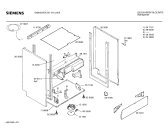 Схема №4 SN26325DK с изображением Панель для электропосудомоечной машины Siemens 00290673