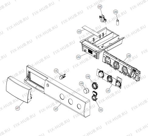 Взрыв-схема стиральной машины Gorenje W6142 CE   -White #204614200 (900003120, WM25.2) - Схема узла 04