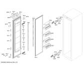 Схема №1 B24IR70NSP с изображением Стеклопанель для холодильника Bosch 00682375