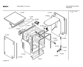Схема №4 SGS5338GB с изображением Передняя панель для посудомойки Bosch 00356344