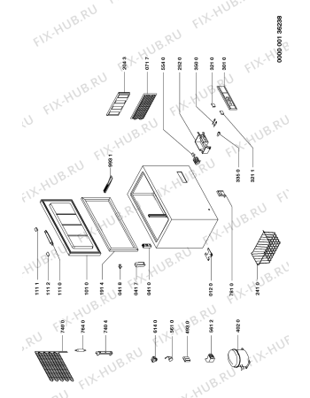 Схема №1 C 49/01 с изображением Дверца для холодильника Whirlpool 481944269333