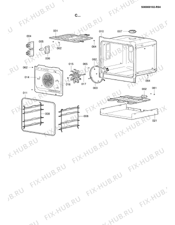 Схема №7 BTG 8603 IN с изображением Покрытие для плиты (духовки) Whirlpool 482000024006