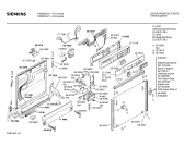 Схема №3 SN58304 с изображением Панель для электропосудомоечной машины Siemens 00271208