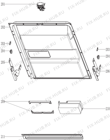 Взрыв-схема посудомоечной машины Gorenje GS63315X (404178, GORENJE#9) - Схема узла 02